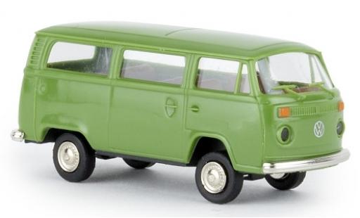 Miniature Volkswagen T2 1/87 Brekina Kombi verte 1972 Volkswagen T2 1/87 Brekina Kombi verte 1972 miniature