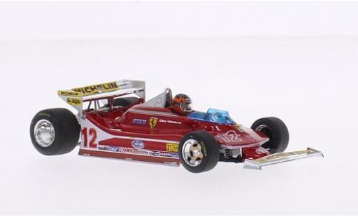 Miniature Ferrari 312 1/43 Brumm T4 No.12 Scuderia formule 1 GP USA West 1979 Ferrari 312 1/43 Brumm T4 No.12 Scuderia formule 1 GP USA West 1979 miniature