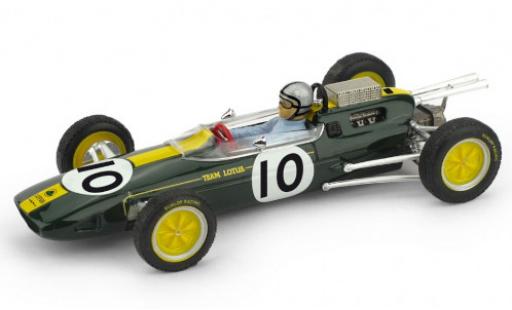 Miniature Lotus 25 1/43 Brumm No.10 Team formule 1 GP Mexiko 1963 Lotus 25 1/43 Brumm No.10 Team formule 1 GP Mexiko 1963 miniature