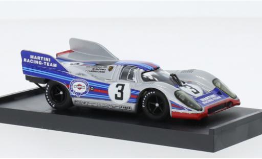 Miniature Porsche 917 1971 1/43 Brumm K No.3 Martini Racing Team Martini 1000km Monza Porsche 917 1971 1/43 Brumm K No.3 Martini Racing Team Martini 1000km Monza miniature