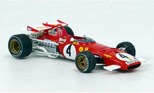 Miniature Ferrari 312 1/43 Brumm B No.4 Formel 1 GP Italien 1970 C.Regazzoni Ferrari 312 1/43 Brumm B No.4 Formel 1 GP Italien 1970 C.Regazzoni miniature