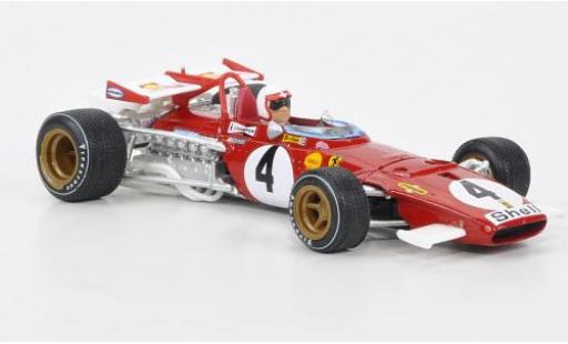 Miniature Ferrari 312 1/43 Brumm B No.4 GP Italien 1970 avec figurine de conducteur C.Regazzoni Ferrari 312 1/43 Brumm B No.4 GP Italien 1970 avec figurine de conducteur C.Regazzoni miniature
