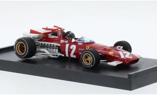 Miniature Ferrari 312 1/43 Brumm B No.12 Scuderia Formel 1 GP Österreich 1970 1:43 Ferrari 312 1/43 Brumm B No.12 Scuderia Formel 1 GP Österreich 1970 1:43 miniature