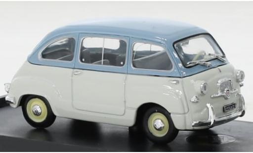 Miniature Fiat 600 1/43 Brumm Multipla Berlina Serie 1a grise/bleue 1956 1:43 Fiat 600 1/43 Brumm Multipla Berlina Serie 1a grise/bleue 1956 1:43 miniature