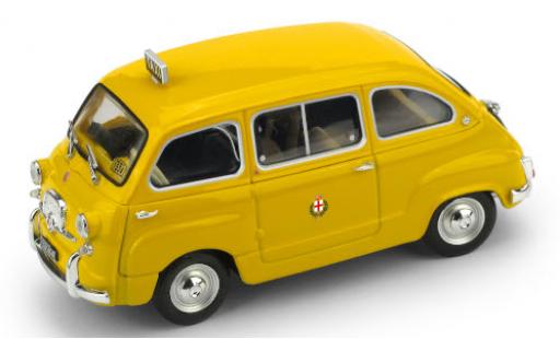Miniature Fiat 600 1/43 Brumm D Multipla Taxi (I) 1970 Taxi di Milano Fiat 600 1/43 Brumm D Multipla Taxi (I) 1970 Taxi di Milano miniature