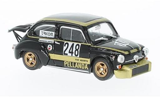Miniature Fiat Abarth 1000 1/43 Brumm No.248 Rally Trento - Bondone 1976 G.Chivacci Fiat Abarth 1000 1/43 Brumm No.248 Rally Trento - Bondone 1976 G.Chivacci miniature