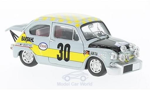 Miniature Fiat Abarth 1000 1/43 Brumm No.30 Scuderia Bardahl Rouen 1969 Ficol/Beurden Fiat Abarth 1000 1/43 Brumm No.30 Scuderia Bardahl Rouen 1969 Ficol/Beurden miniature