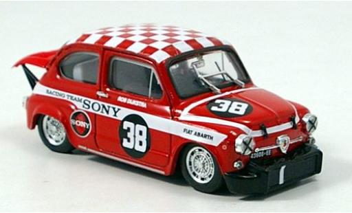 Miniature Fiat Abarth 1000 1/43 Brumm No.38 Sony Racing Team Zandvoort Trophy 1969 R.Dijkstra Fiat Abarth 1000 1/43 Brumm No.38 Sony Racing Team Zandvoort Trophy 1969 R.Dijkstra miniature