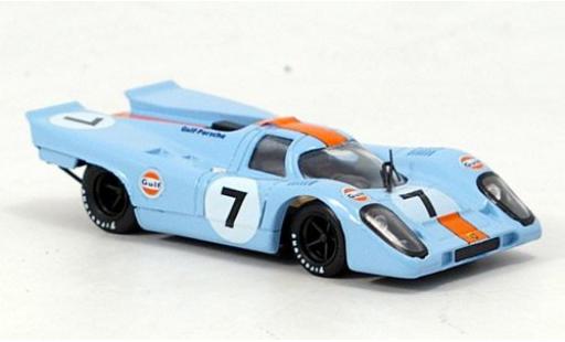 Miniature Porsche 917 1/43 Brumm K No.7 Gulf 1000km Monza 1970 P.Rodriguez/L.Kinnunen Porsche 917 1/43 Brumm K No.7 Gulf 1000km Monza 1970 P.Rodriguez/L.Kinnunen miniature