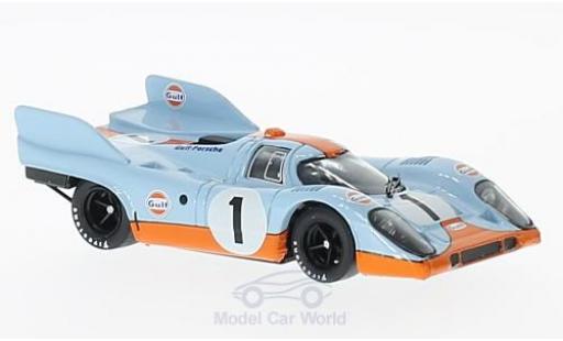 Miniature Porsche 917 1971 1/43 Brumm K No.1 Scuderia JWA-Gulf Gulf 1000km Monza 1971 J.Siffert/D.Bell Porsche 917 1971 1/43 Brumm K No.1 Scuderia JWA-Gulf Gulf 1000km Monza 1971 J.Siffert/D.Bell miniature