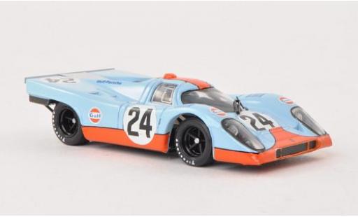 Miniature Porsche 917 1/43 Brumm K No.24 JWA-Gulf 1000km Spa 1970 Porsche 917 1/43 Brumm K No.24 JWA-Gulf 1000km Spa 1970 miniature