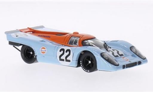 Miniature Porsche 917 1/43 Brumm K RHD No.22 Scuderia JWA-Gulf Gulf Le Mans 24h Le Mans 1970 M.Hailwood/D.Hobbs Porsche 917 1/43 Brumm K RHD No.22 Scuderia JWA-Gulf Gulf Le Mans 24h Le Mans 1970 M.Hailwood/D.Hobbs miniature