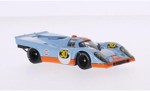 Miniature Porsche 917 1971 1/43 Brumm K RHD No.30 JWA Gulf- Gulf 1000 Km Buenos Aires 1971 J.Siffert/D.Bell Porsche 917 1971 1/43 Brumm K RHD No.30 JWA Gulf- Gulf 1000 Km Buenos Aires 1971 J.Siffert/D.Bell miniature