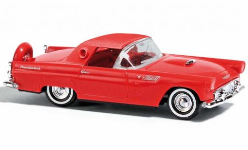 Miniature Ford Thunderbird 1/87 Busch Hardtop rouge 1956 Ford Thunderbird 1/87 Busch Hardtop rouge 1956 miniature