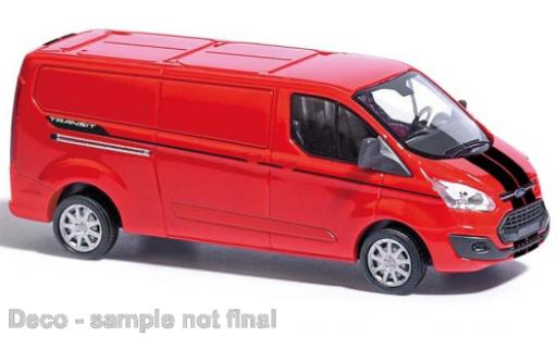 Miniature Ford Transit 1/87 Busch Douane Sport rouge/noire Ford Transit 1/87 Busch Douane Sport rouge/noire miniature