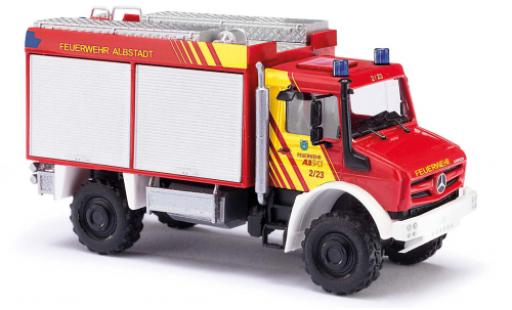 Miniature Mercedes Unimog 1/87 Busch U 5023 pompiers Albstadt 2014 Mercedes Unimog 1/87 Busch U 5023 pompiers Albstadt 2014 miniature