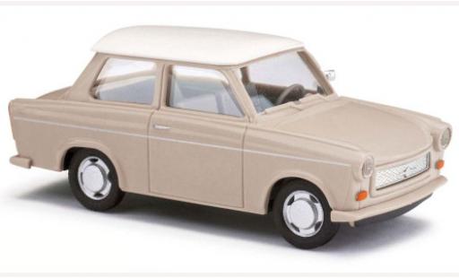 Miniature Trabant 601 1/87 Busch beige/blanche 1964 Trabant 601 1/87 Busch beige/blanche 1964 miniature