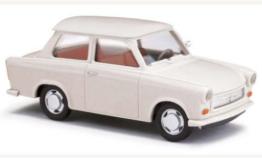 Miniature Trabant 601 1/87 Busch blanche 1964 Trabant 601 1/87 Busch blanche 1964 miniature