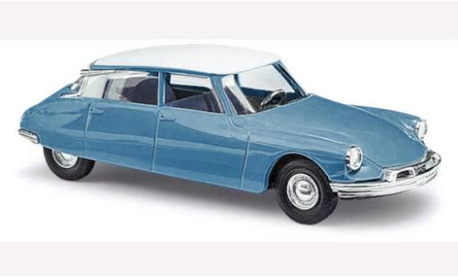 Miniature Citroen DS 1/87 Busch 19 bleue/blanche 1968 Citroen DS 1/87 Busch 19 bleue/blanche 1968 miniature