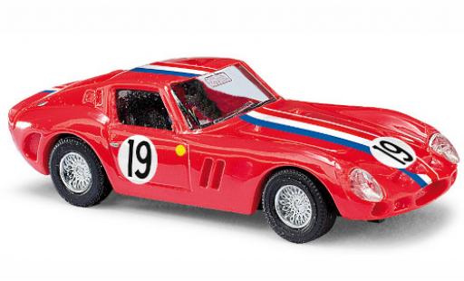 Miniature Ferrari 250 1/87 Busch GTO rouge/Dekor No.19 Ferrari 250 1/87 Busch GTO rouge/Dekor No.19 miniature