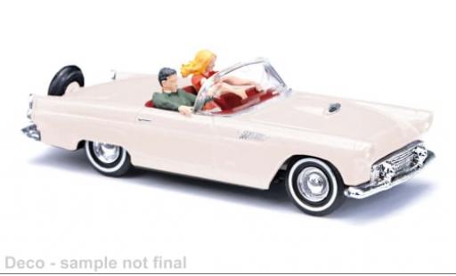 Miniature Ford Thunderbird 1/87 Busch Cabriolet beige 1956 1:87 Ford Thunderbird 1/87 Busch Cabriolet beige 1956 1:87 miniature