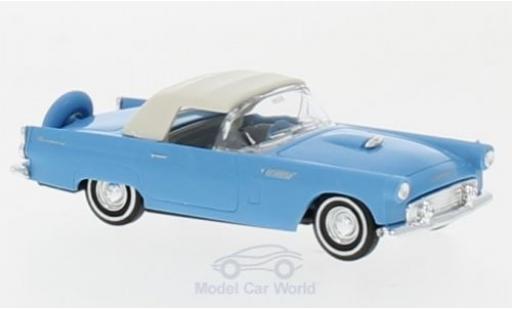 Miniature Ford Thunderbird 1956 1/87 Busch Cabriolet bleue 1956 Ford Thunderbird 1956 1/87 Busch Cabriolet bleue 1956 miniature
