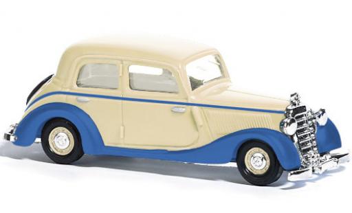 Miniature Mercedes 170 1/87 Busch V blanche/bleue Mercedes 170 1/87 Busch V blanche/bleue miniature