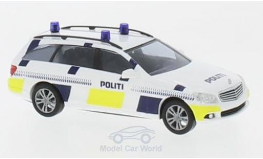 Miniature Mercedes Classe C 1/87 Busch T-Modell Politi Mercedes Classe C 1/87 Busch T-Modell Politi miniature