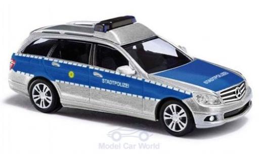 Miniature Mercedes Classe C 1/87 Busch T-Modell Stadtpolizei 2007 Mercedes Classe C 1/87 Busch T-Modell Stadtpolizei 2007 miniature