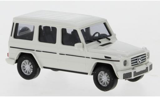 Miniature Mercedes Classe G 1/87 Busch (W463) blanche avec plus Stoßstange Mercedes Classe G 1/87 Busch (W463) blanche avec plus Stoßstange miniature