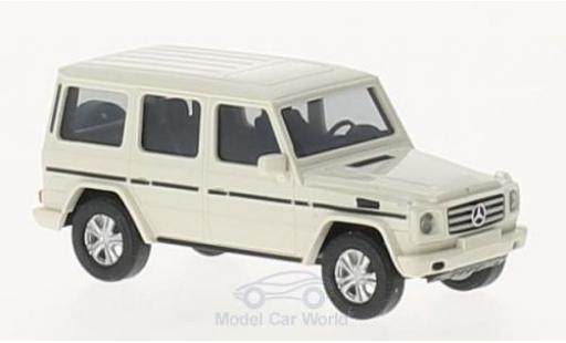 Miniature Mercedes Classe G 1/87 Busch blanche 2008 Mercedes Classe G 1/87 Busch blanche 2008 miniature