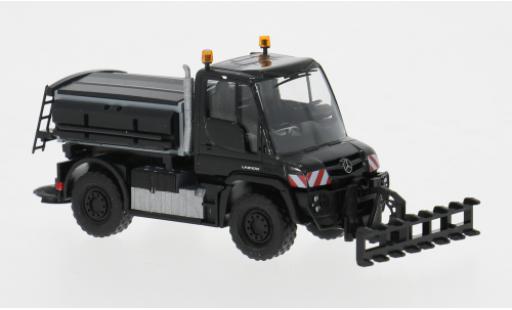 Miniature Mercedes Unimog 1/87 Busch U430 noire 2013 1:87 Mercedes Unimog 1/87 Busch U430 noire 2013 1:87 miniature