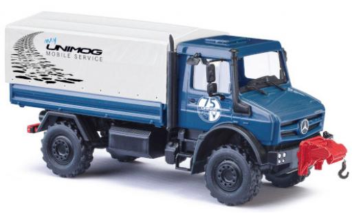 Miniature Mercedes Unimog 1/87 Busch U5023 Mobile Service 2014 Modèle anniversaire avec Seilwinde Mercedes Unimog 1/87 Busch U5023 Mobile Service 2014 Modèle anniversaire avec Seilwinde miniature