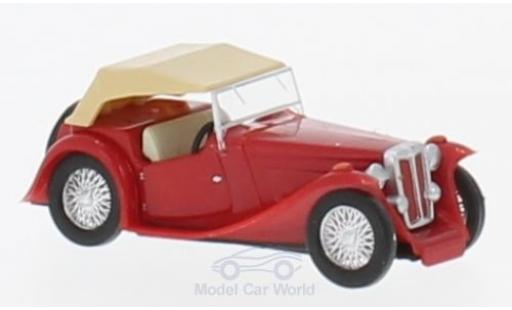 Miniature MG Midget 1/87 Busch TC rouge 1945 MG Midget 1/87 Busch TC rouge 1945 miniature