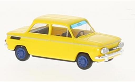 Miniature NSU 1000 1/87 Busch TT jaune 1965 NSU 1000 1/87 Busch TT jaune 1965 miniature