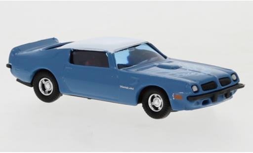 Miniature Pontiac Firebird 1/87 Busch Trans Am bleue/blanche 1974 Pontiac Firebird 1/87 Busch Trans Am bleue/blanche 1974 miniature