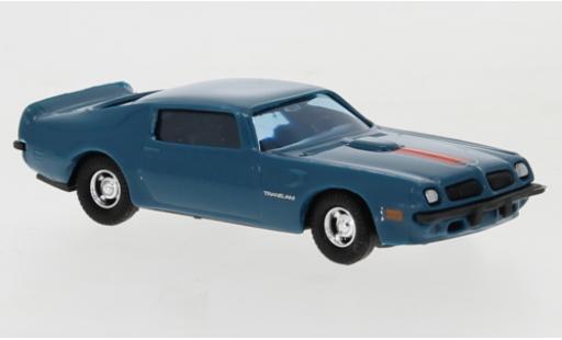 Miniature Pontiac Firebird 1/87 Busch Trans Am bleue/orange 1974 Glow Pontiac Firebird 1/87 Busch Trans Am bleue/orange 1974 Glow miniature