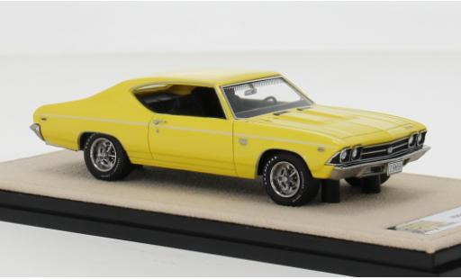 Miniature Chevrolet Chevelle 1/43 Stamp Models SS 39 jaune 1:43 Chevrolet Chevelle 1/43 Stamp Models SS 39 jaune 1:43 miniature