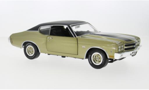 Miniature Chevrolet Chevelle 1/18 Auto World SS gold 1:18 Chevrolet Chevelle 1/18 Auto World SS gold 1:18 miniature