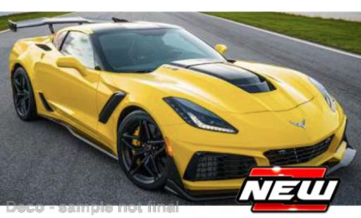 Miniature Chevrolet Corvette 1/18 Maisto ZR1 jaune 1:18 Chevrolet Corvette 1/18 Maisto ZR1 jaune 1:18 miniature