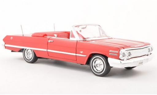 Miniature Chevrolet Impala 1/24 Welly Convert rouge 1:24 Chevrolet Impala 1/24 Welly Convert rouge 1:24 miniature