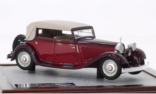 Miniature Bugatti 46 1/43 Chromes TS Reinboldt & Christie Carbriolet rouge/rouge 1929 sn525 Bugatti 46 1/43 Chromes TS Reinboldt & Christie Carbriolet rouge/rouge 1929 sn525 miniature