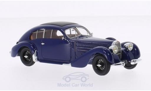Miniature Bugatti 57 S 1/43 Chromes T / 64 bleue RHD 1939 sn 625 Bugatti 57 S 1/43 Chromes T / 64 bleue RHD 1939 sn 625 miniature