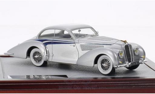 Miniature Delahaye 135 1/43 Chromes MS Coupé Langenthal grise/bleue 1947 sn800490 Delahaye 135 1/43 Chromes MS Coupé Langenthal grise/bleue 1947 sn800490 miniature