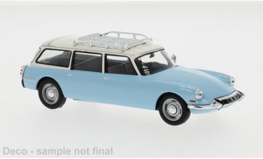 Miniature Citroen ID 19 1/43 IXO Break bleue 1:43 Citroen ID 19 1/43 IXO Break bleue 1:43 miniature