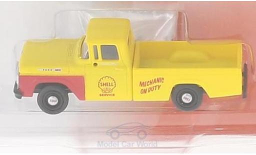 Miniature Ford F-1 1/87 Classic Metal Works 00 Pick Up jaune S Oil Service 1960 Ford F-1 1/87 Classic Metal Works 00 Pick Up jaune S Oil Service 1960 miniature