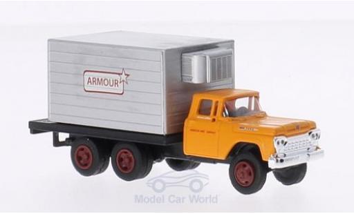 Miniature Ford F-500 1/87 Classic Metal Works Box Truck Armour Foods 1960 Ford F-500 1/87 Classic Metal Works Box Truck Armour Foods 1960 miniature