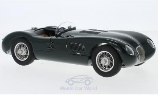 Miniature Jaguar C-Type 1/18 CMC verte RHD 1952 Jaguar C-Type 1/18 CMC verte RHD 1952 miniature