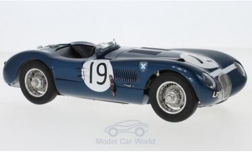 Miniature Jaguar C-Type 1/18 CMC RHD No.19 Ecurie Ecosse Goodwood Members Meeting 1954 J.Stewart Jaguar C-Type 1/18 CMC RHD No.19 Ecurie Ecosse Goodwood Members Meeting 1954 J.Stewart miniature