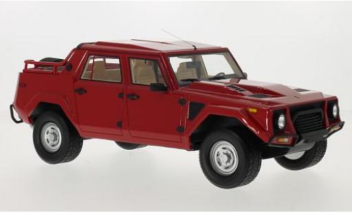 Miniature Lamborghini LM 1/18 CMF 002 rouge 1987 Lamborghini LM 1/18 CMF 002 rouge 1987 miniature